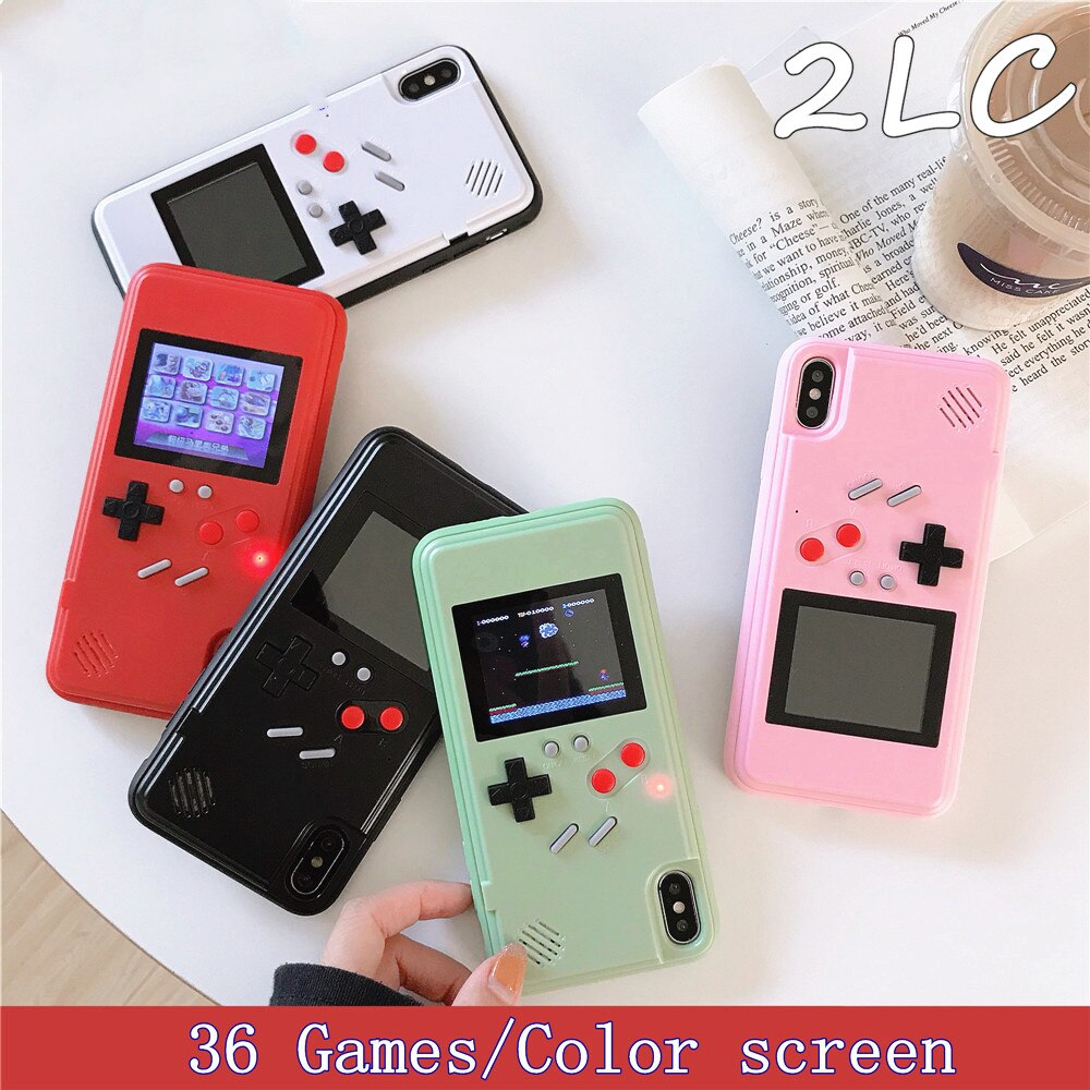 2LC 3D Display Retro Gameboy Phone Case For iphone11