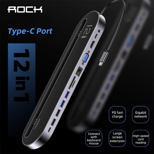 3.1 Hub usb Docking Station USB C to HDMI Port Dex Station