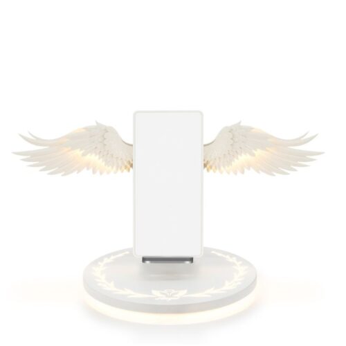 4in1 12V Sensible Wireless Charger Fast For IPhone 6/7/8/X Mirror Projector