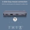 7in1 Type-C USB-C to HDMI RJ45 USB 3.0 PD Charging Hub