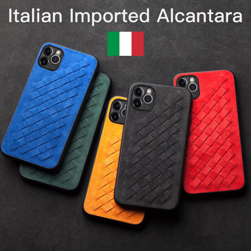 ALCANTARA Weave Case for iPhone 11 12 Pro Max