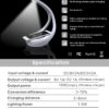 Ajustable Lamp Wireless Charger Qi Fast Charge