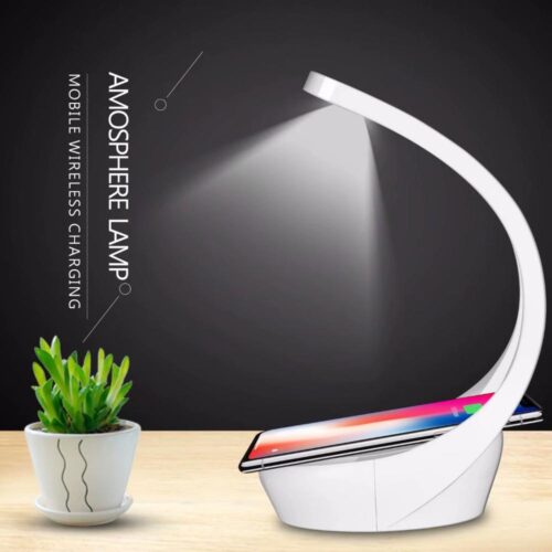 Ajustable Lamp Wireless Charger Qi Fast Charge
