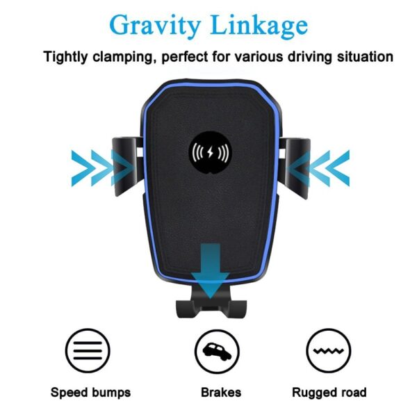 Car Mount Qi Wireless Charger For Samsung Galaxy S20 Ultra S20+ Car Mount Qi Wireless Charger For Samsung Galaxy S20 Ultra S20+