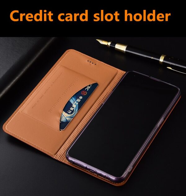 Cowhide Leather Phone Bag For iphone 12 Pro Max