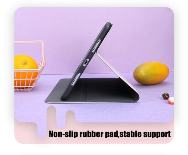 Cute Cartoon Fruit Painted Tablet Case for Huawei M6 10.8-Inch Cover M6 8.4-Inch Smart Stand Flip Case Silicone Protective Coque