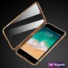 Front Back Glass Case for iPhone 11 Pro max Case Magnetic 360