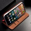 Genuine Leather For Apple iPhone 5 5s SE 2020 6 6S 7 8 Plus