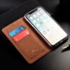 Genuine Leather For Apple iPhone 5 5s SE 2020 6 6S 7 8 Plus