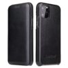 Genuine Leather iPhone 12 11 Pro Max Xs Flip Cover