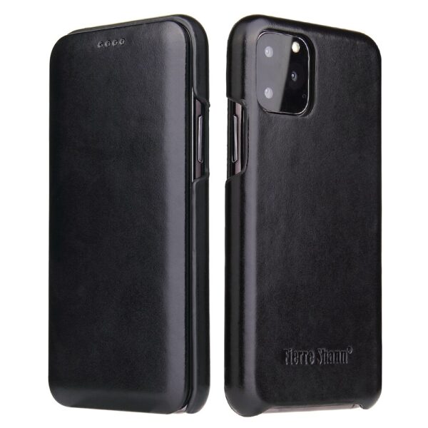 Genuine Leather iPhone 12 11 Pro Max Xs Flip Cover Genuine Leather iPhone 12 11 Pro Max Xs Flip Cover
