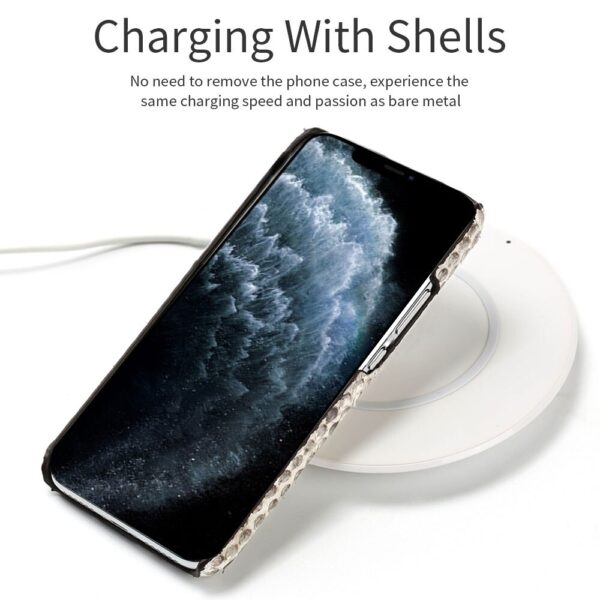 Genuine Python Leather Phone Case For iPhone 12 Pro Max 12 Genuine Python Leather Phone Case For iPhone 12 Pro Max 12