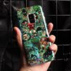 Green Funny doodle cartoon case For samsung galaxy s10