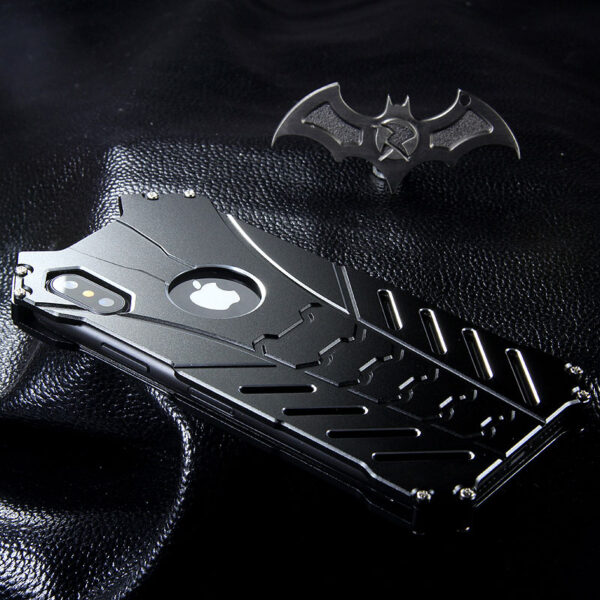IPhone 11 PRO X XS 12 pro Case Aluminum Metal Batman Armor IPhone 11 PRO X XS 12 pro Case Aluminum Metal Batman Armor