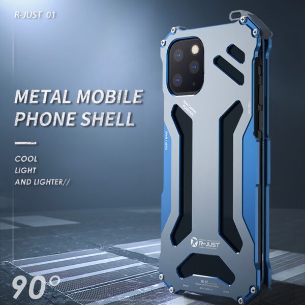 Luxury Metal Armor Case For iPhone 12 Max 12 Pro