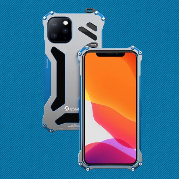 Luxury Metal Armor Case For iPhone 12 Max 12 Pro