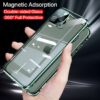 Luxury Square Magnetic Adsorption Case for iPhone 11 Pro Max 12