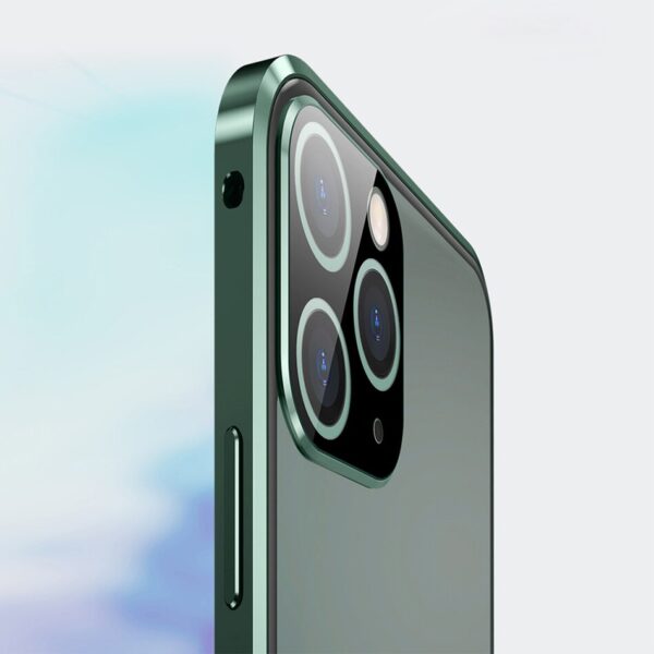 Luxury Square Magnetic Adsorption Case for iPhone 11 Pro Max 12 Luxury Square Magnetic Adsorption Case for iPhone 11 Pro Max 12