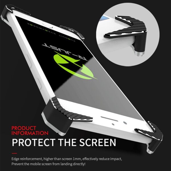 Metal Ring Bumper For iPhone 8 Plus Case Luxury Aluminum Universal Phone Cover