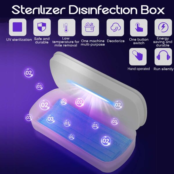 Mobile Phone USB Charger Mask Sterilization Jewelry Uv