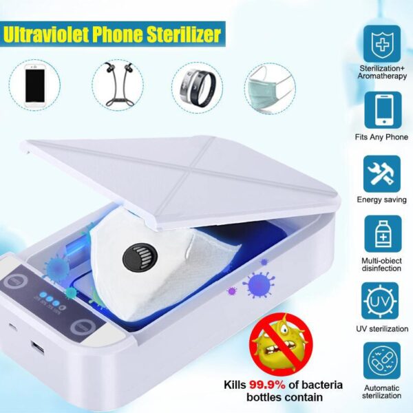 Multifunctional Ultraviolets Phone Sterilization Box Device