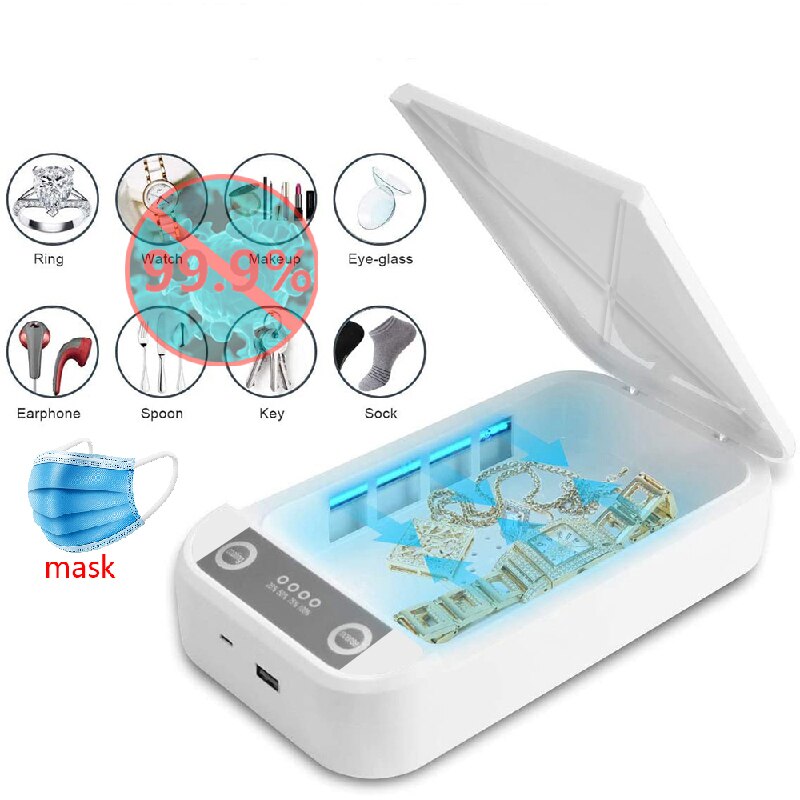 Multifunctional Ultraviolets Phone Sterilization Box Device