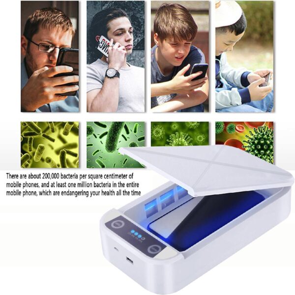 Multifunctional Ultraviolets Phone Sterilization Box Device