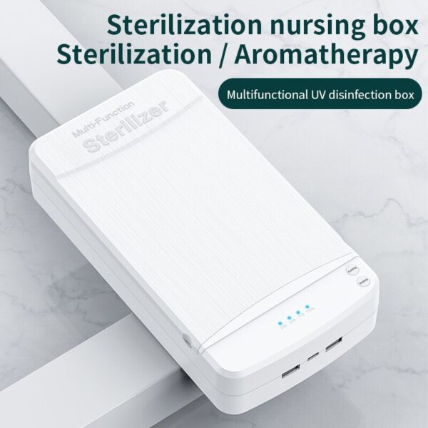 Multifunctional phone sterilizer makeup tool uv disinfection box