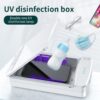 Multifunctional phone sterilizer makeup tool uv disinfection box
