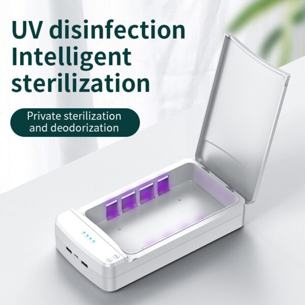 Multifunctional phone sterilizer makeup tool uv disinfection box