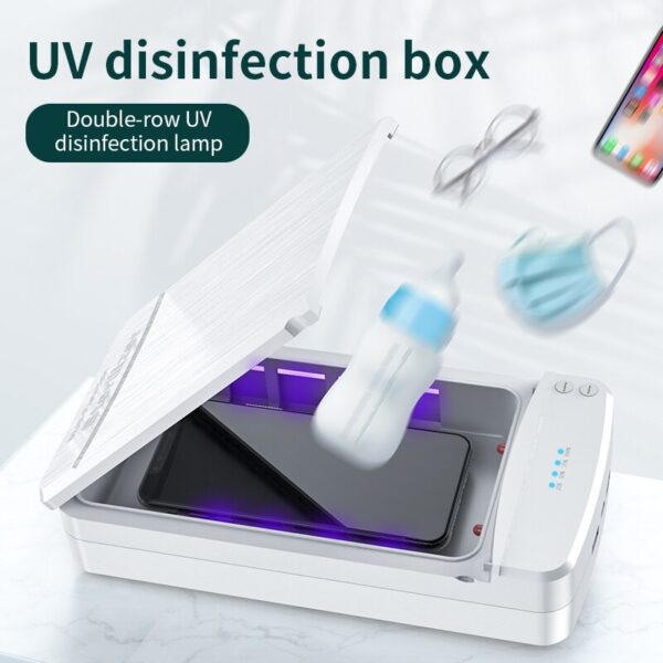 Multifunctional phone sterilizer makeup tool uv disinfection box