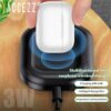 ACCEZZ 2 in 1 Qi Wireless Charger Dock for AirPods & iPhone – Fast Charging Stand with Anti-Slip Design & Lightning Interface