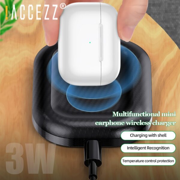 Qi Wireless Charger For Airpods 2 3 Phone Charger Dock Fast Qi Wireless Charger For Airpods 2 3 Phone Charger Dock Fast