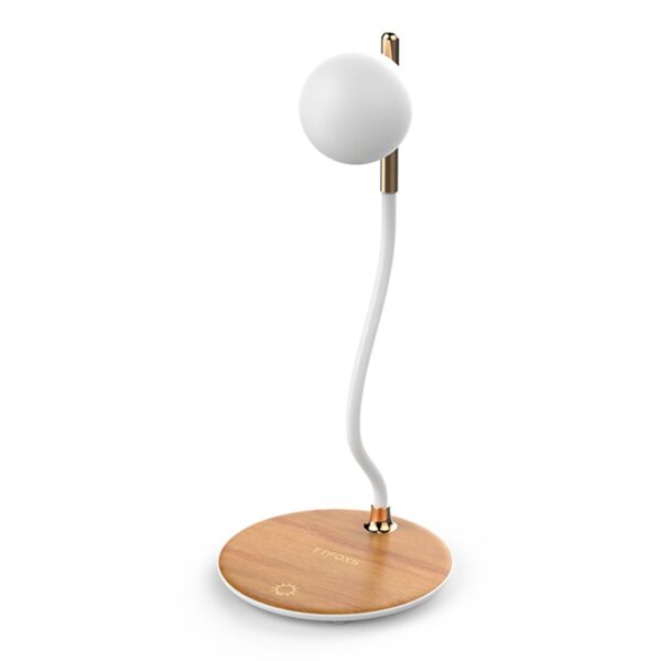 Qi Wireless Charger Stand LED Night Light Desk Lamp Qi Wireless Charger Stand LED Night Light Desk Lamp