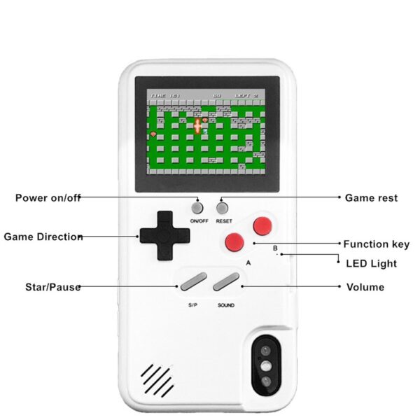 Retro Game Boy Phone Case for iPhone 11 Pro 6 6s 7 8