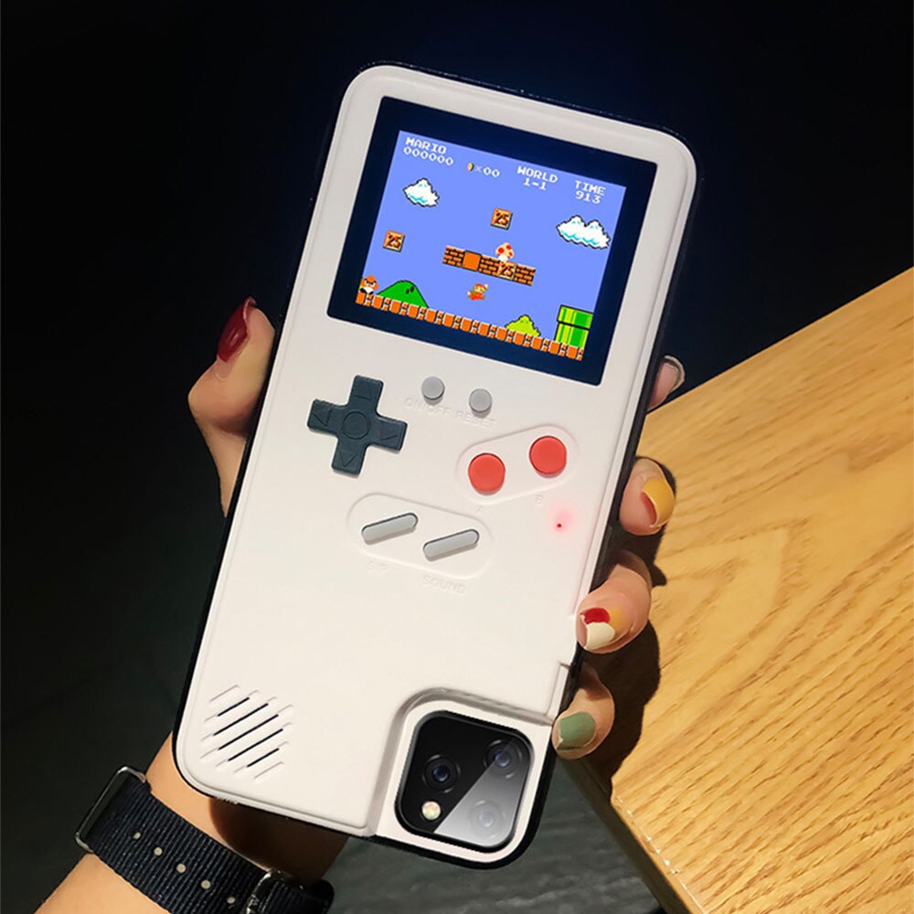 Retro Game Boy Phone Case for iPhone 11 Pro 6 6s 7 8