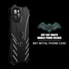 Bat Logo Armor Aluminum Case - Protect Your iPhone in Style