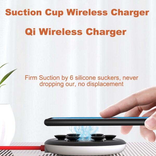 Spider Suction Cup Wireless Charger