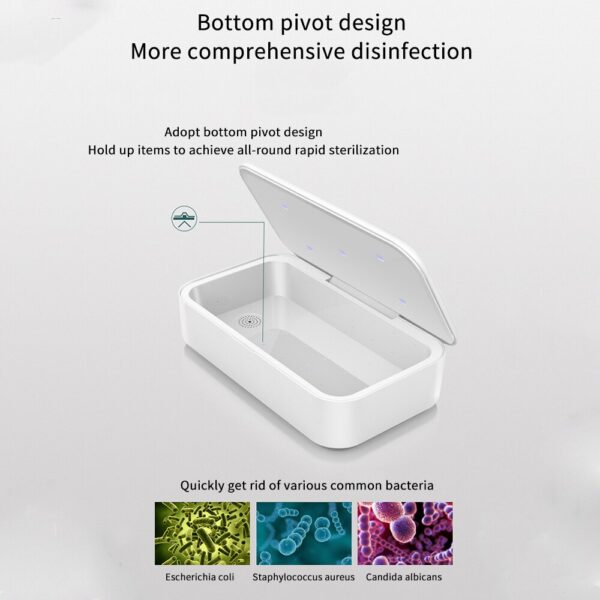 Sterilization Box, Masks, Jewelry And Wireless Charging Sterilization Box