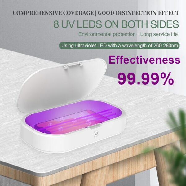 Sterilizer Box Fast Qi Wireless Charger For Iphone 11