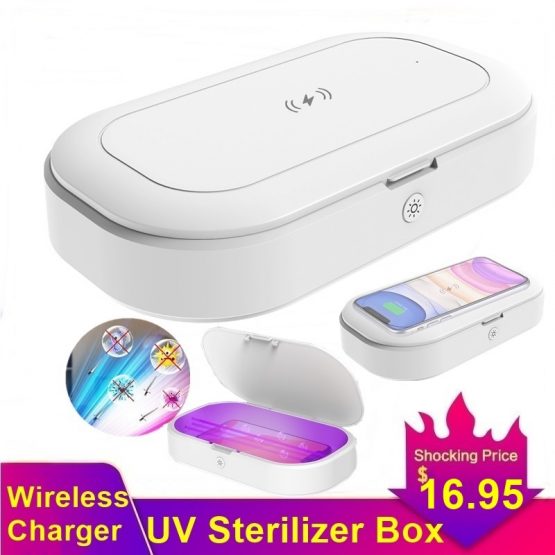 Sterilizer Box Fast Qi Wireless Charger For Iphone 11