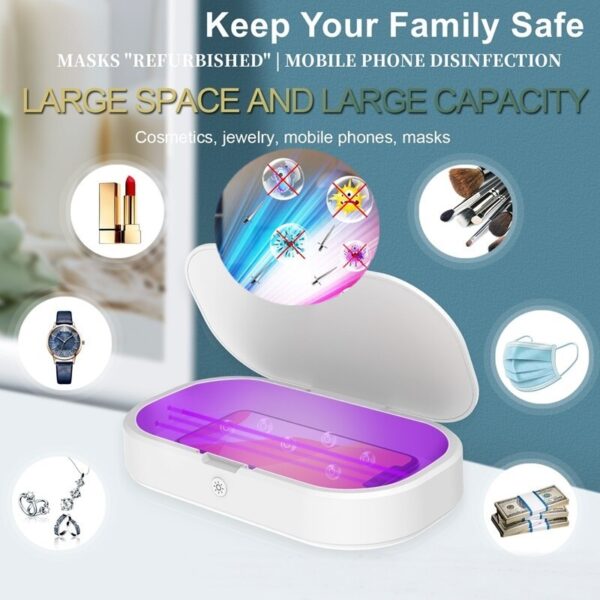 Sterilizer Box Fast Qi Wireless Charger For Iphone 11
