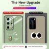 Tempered Glass Case + frame For Huawei P40 P40