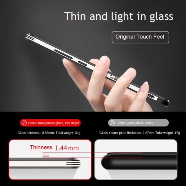 Tempered Glass Case + frame For Huawei P40 P40 Tempered Glass Case + frame For Huawei P40 P40