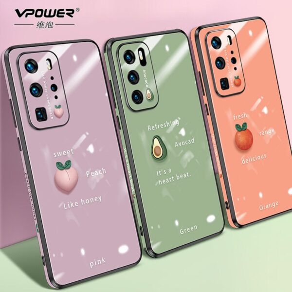 Tempered Glass Case + frame For Huawei P40 P40 Tempered Glass Case + frame For Huawei P40 P40