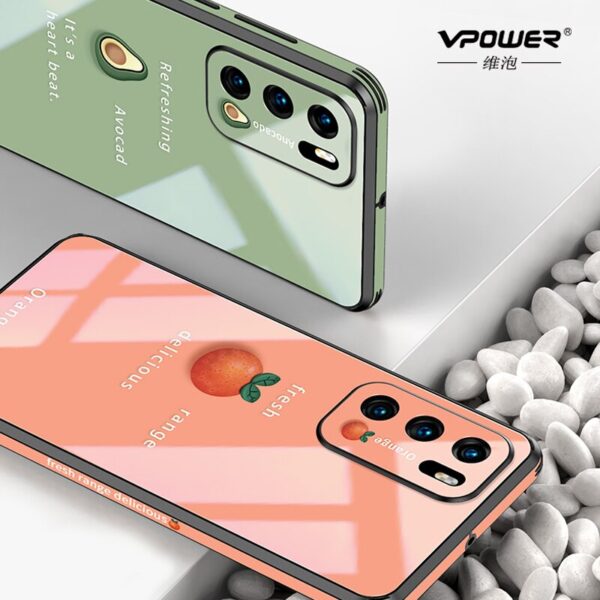 Tempered Glass Case + frame For Huawei P40 P40 Tempered Glass Case + frame For Huawei P40 P40