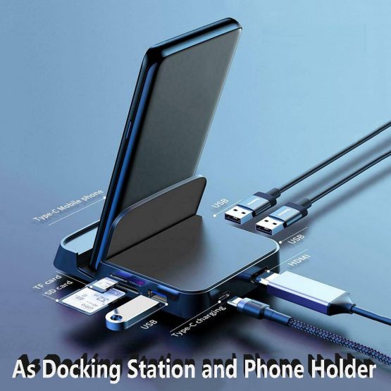 Type-C Docking Station Phone Stand Station