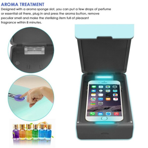 USB UV Sterilizer Box Mobile Phone Cleaner Ultraviolet Disinfection