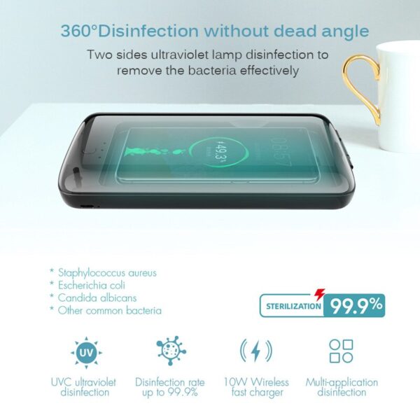 UV Sterilizer Cabinet Phone Disinfectant UV Cleaner