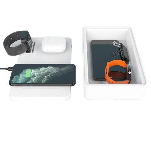 UV phone steriliser 3 in 1 wireless charger